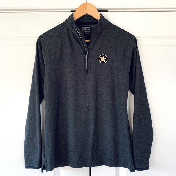 Peter Millar 1/4 Zip Pullover Vanderbilt Upf Golf Jacket Gray EUC Women’s Size S - Picture 1 of 6